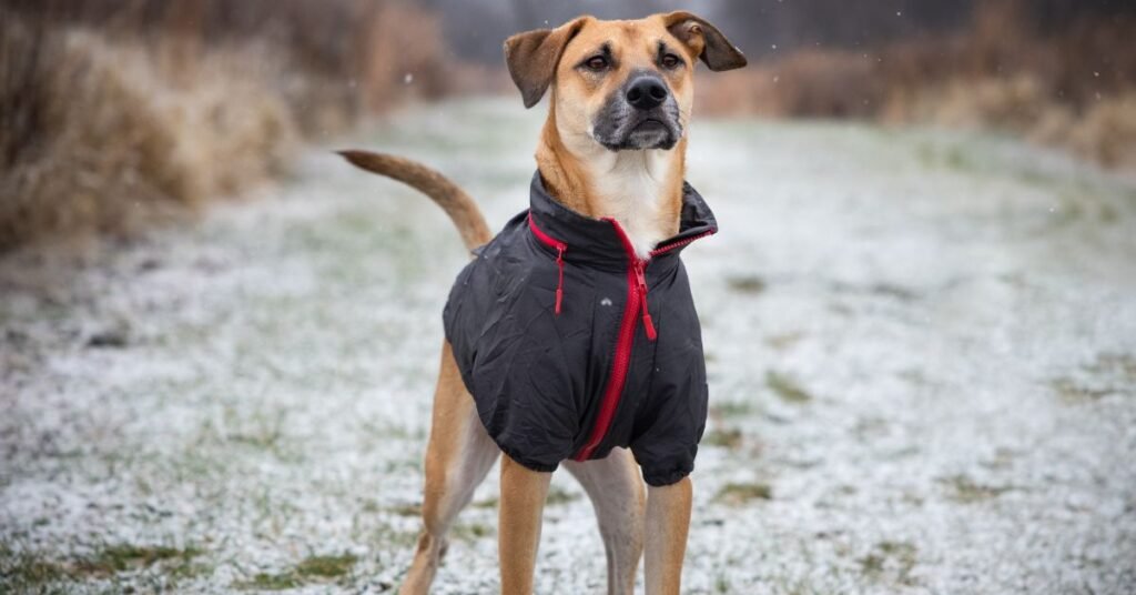 dog in a shirt