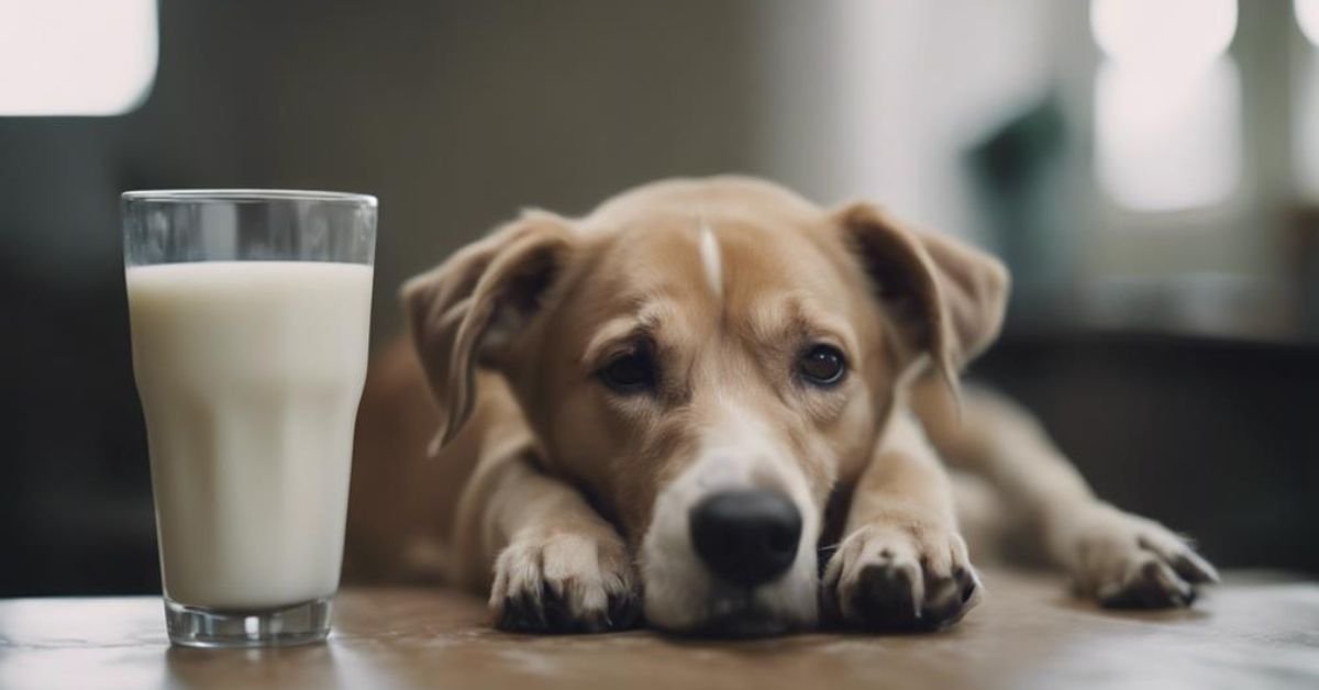 can dogs drink milk