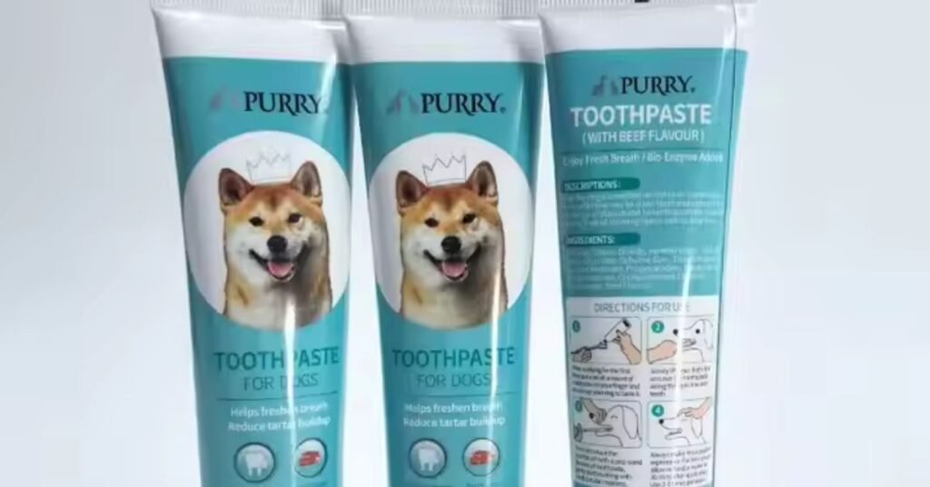 dog toothpaste