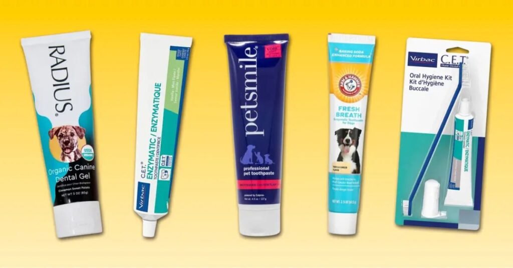 dog toothpaste