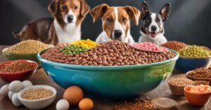 high protein dog food