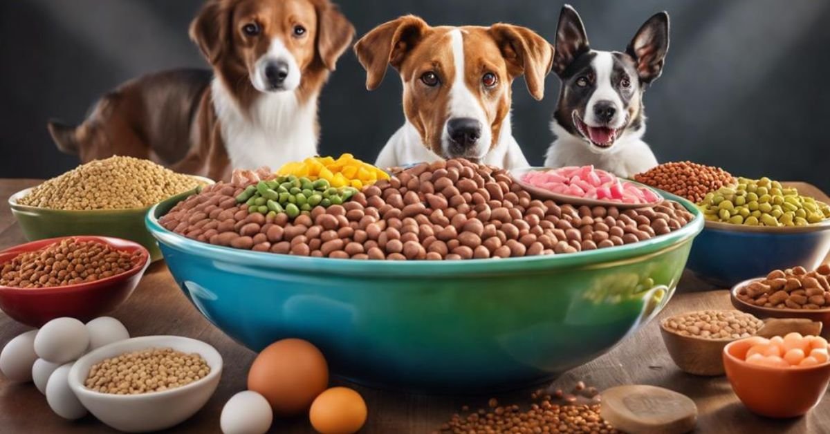 high protein dog food