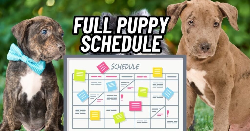 puppy needle schedule